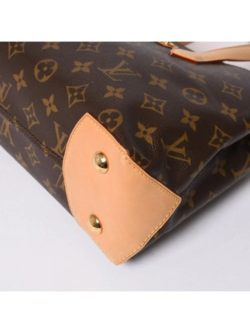 Louis Vuitton Wilshire PM Handbag Monogram Canvas Brown